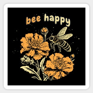 Bee Happy Sticker